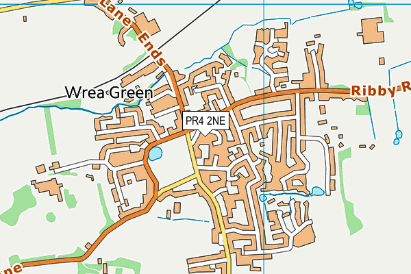 PR4 2NE map - OS VectorMap District (Ordnance Survey)