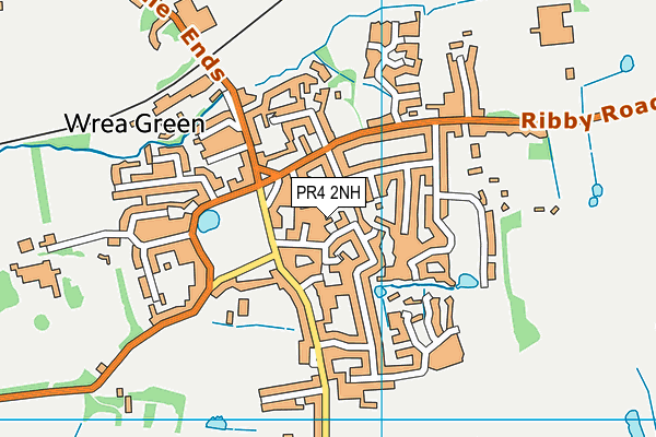 PR4 2NH map - OS VectorMap District (Ordnance Survey)