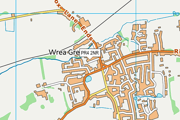 PR4 2NR map - OS VectorMap District (Ordnance Survey)