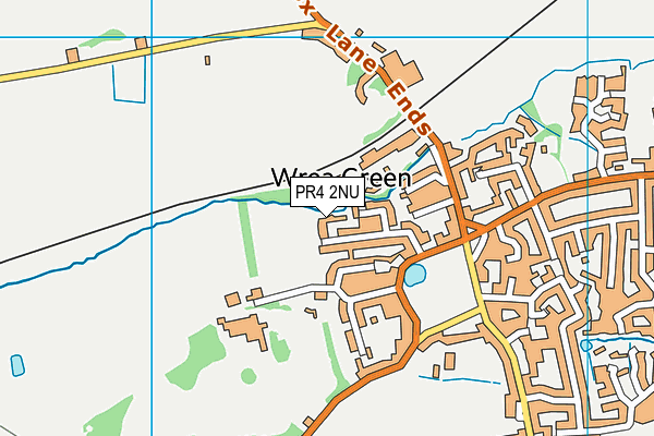 PR4 2NU map - OS VectorMap District (Ordnance Survey)