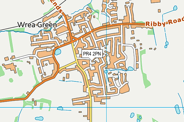 PR4 2PN map - OS VectorMap District (Ordnance Survey)
