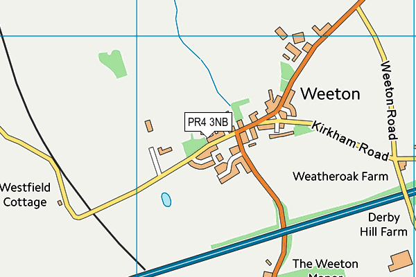 PR4 3NB map - OS VectorMap District (Ordnance Survey)