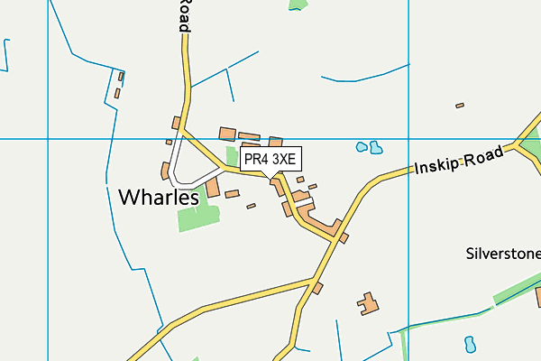 PR4 3XE map - OS VectorMap District (Ordnance Survey)