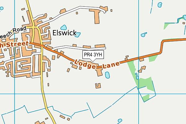 Map of ELSWICK MOTORS LTD at district scale