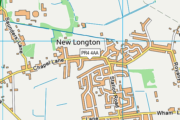 Map of SIMPLY LETTINGS PRESTON LIMITED at district scale