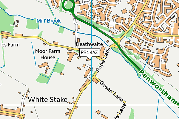 Map of BAILEY FINANCIAL SERVICES (WHITESTAKE) LIMITED at district scale