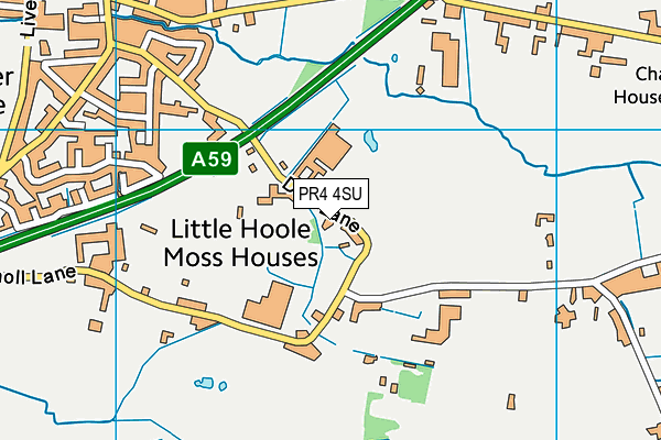 Map of ASHFIELDS PROPERTY LTD at district scale