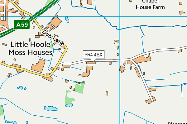 Map of IAN BRADLEY CONSTRUCTION LIMITED at district scale