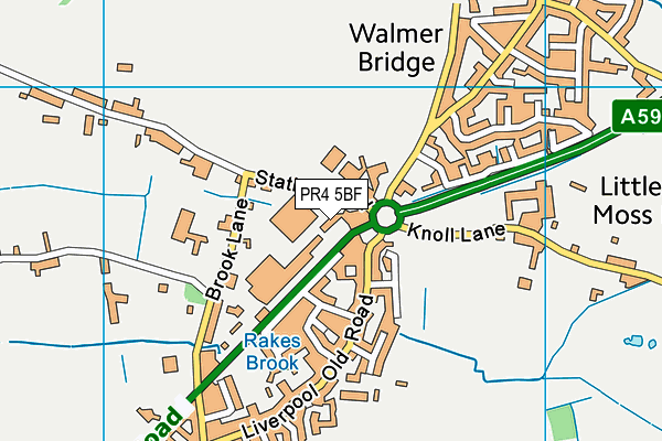 Map of GEMMA SMITH HAIR LIMITED at district scale