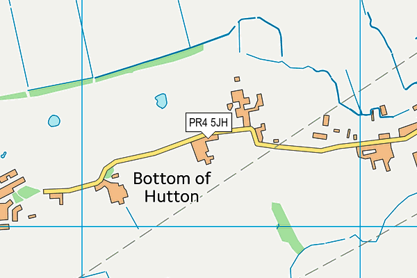 PR4 5JH map - OS VectorMap District (Ordnance Survey)