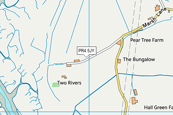 Richard Holmes Memorial Ground map (PR4 5JY) - OS VectorMap District (Ordnance Survey)