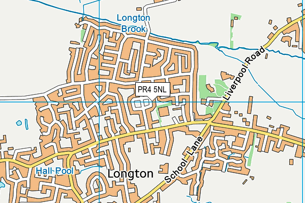 PR4 5NL map - OS VectorMap District (Ordnance Survey)