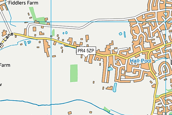 PR4 5ZP map - OS VectorMap District (Ordnance Survey)