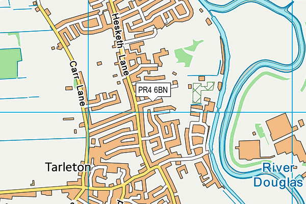 PR4 6BN map - OS VectorMap District (Ordnance Survey)