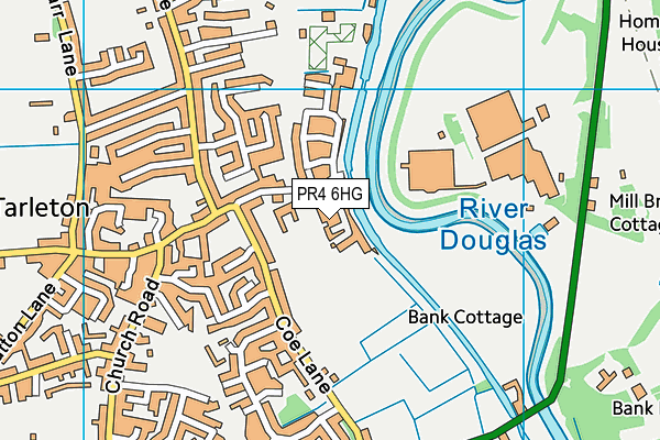 PR4 6HG map - OS VectorMap District (Ordnance Survey)