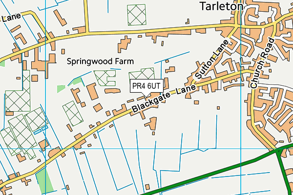 Map of SUNNYHURST NURSERIES (HOLDINGS) LIMITED at district scale