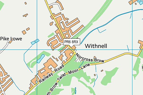 Map of WITHNELL DEVELOPMENTS LIMITED at district scale