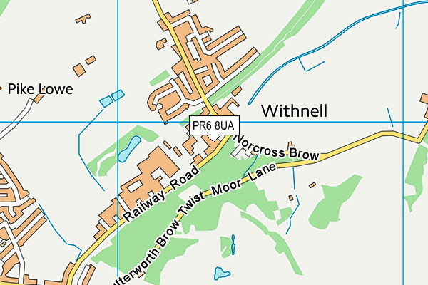 Map of BRENTWOOD PROPERTIES LTD at district scale