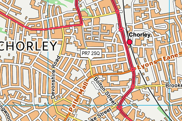 Map of LESLEY JANE'S LTD at district scale