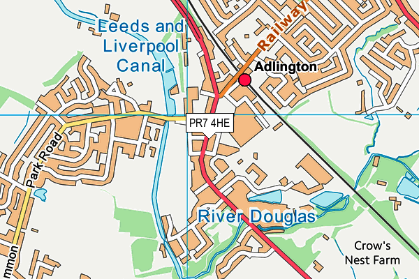Map of ROLAND LDS PROPERTIES LTD at district scale
