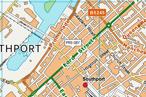 Map of BOOTHWOOD SPV1 LIMITED at district scale