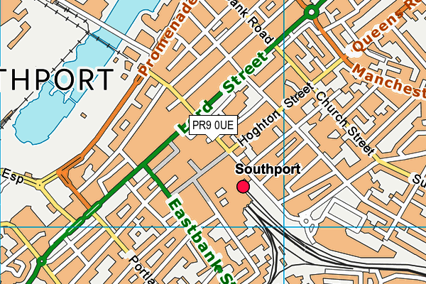 Map of S C FARRINGTON PRODUCE LTD at district scale