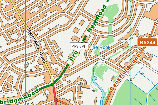 PR9 8PH map - OS VectorMap District (Ordnance Survey)