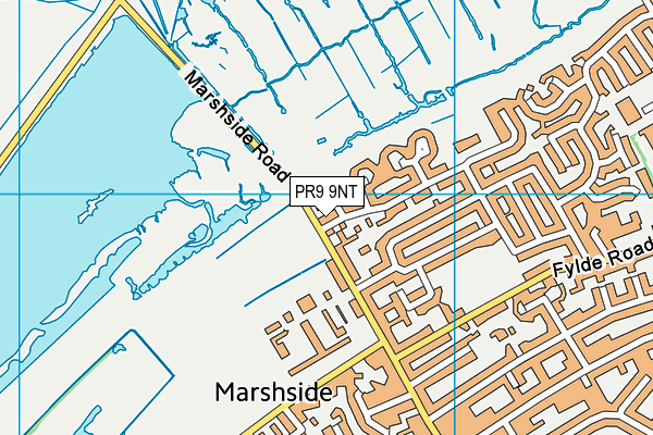 PR9 9NT map - OS VectorMap District (Ordnance Survey)