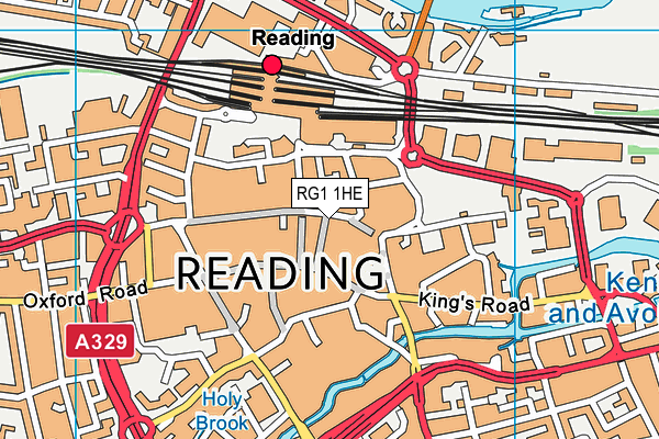 Map of ONE READING LLP at district scale