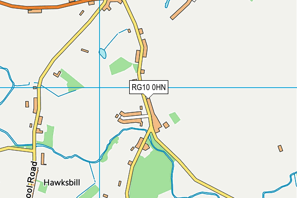 RG10 0HN map - OS VectorMap District (Ordnance Survey)