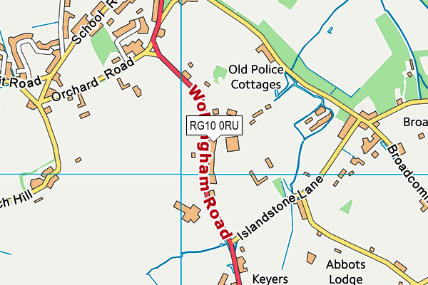 Map of BISHOPS COURT (ASCOT) RESIDENTS ASSOCIATION LIMITED at district scale