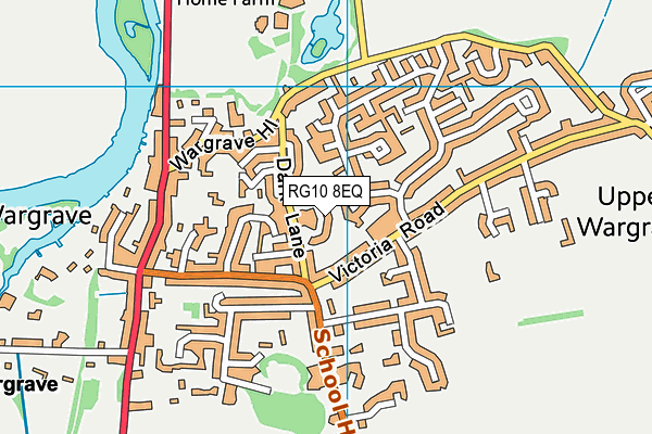 RG10 8EQ map - OS VectorMap District (Ordnance Survey)