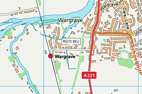 RG10 8EU map - OS VectorMap District (Ordnance Survey)