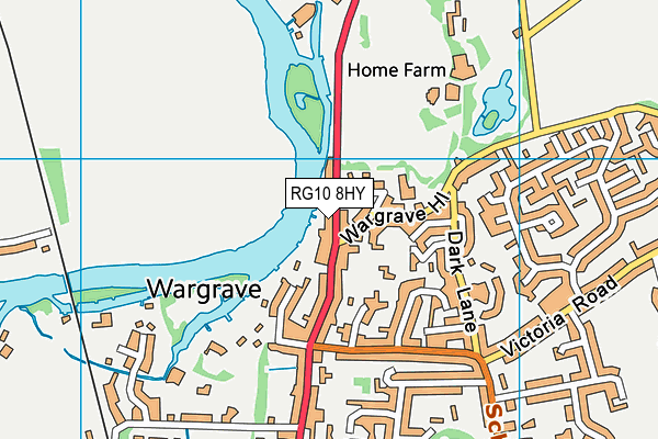 RG10 8HY map - OS VectorMap District (Ordnance Survey)