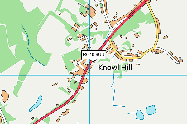 RG10 9UU map - OS VectorMap District (Ordnance Survey)