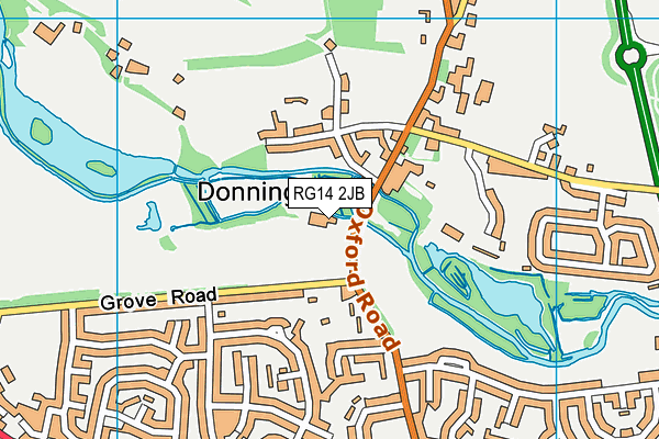 RG14 2JB map - OS VectorMap District (Ordnance Survey)