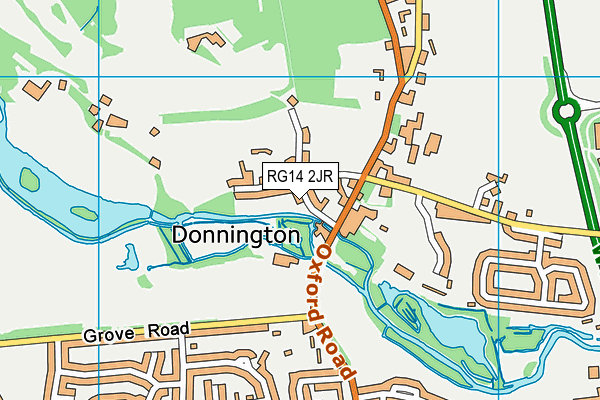 RG14 2JR map - OS VectorMap District (Ordnance Survey)