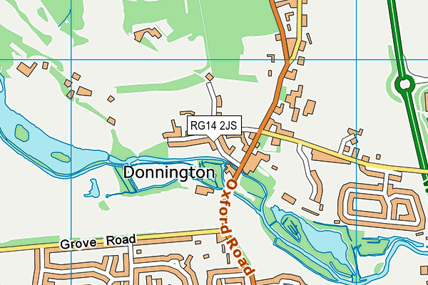 RG14 2JS map - OS VectorMap District (Ordnance Survey)