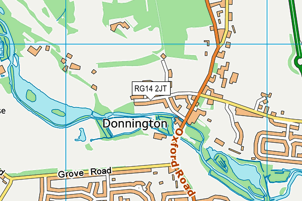 RG14 2JT map - OS VectorMap District (Ordnance Survey)