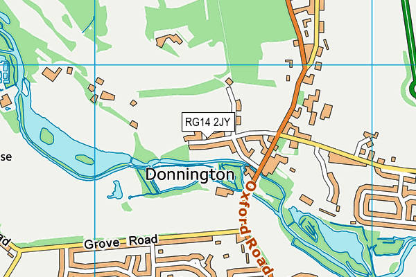 RG14 2JY map - OS VectorMap District (Ordnance Survey)