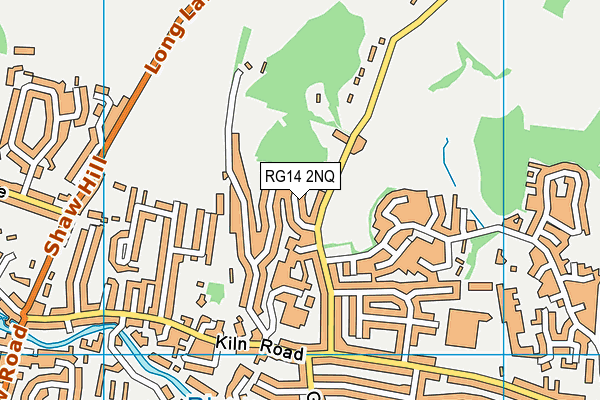 RG14 2NQ map - OS VectorMap District (Ordnance Survey)