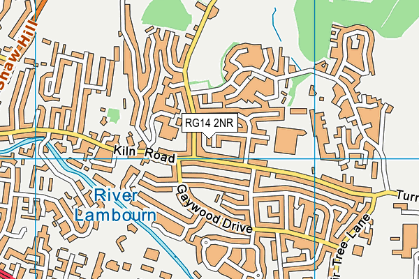 RG14 2NR map - OS VectorMap District (Ordnance Survey)