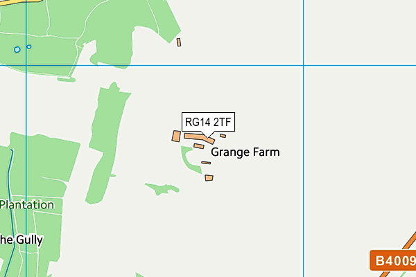 RG14 2TF map - OS VectorMap District (Ordnance Survey)