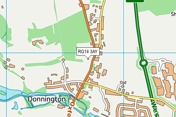 RG14 3AY map - OS VectorMap District (Ordnance Survey)