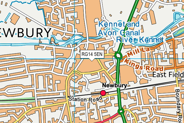 RG14 5EN map - OS VectorMap District (Ordnance Survey)