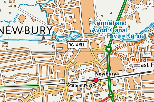 Map of WEBMOBI UK LTD at district scale