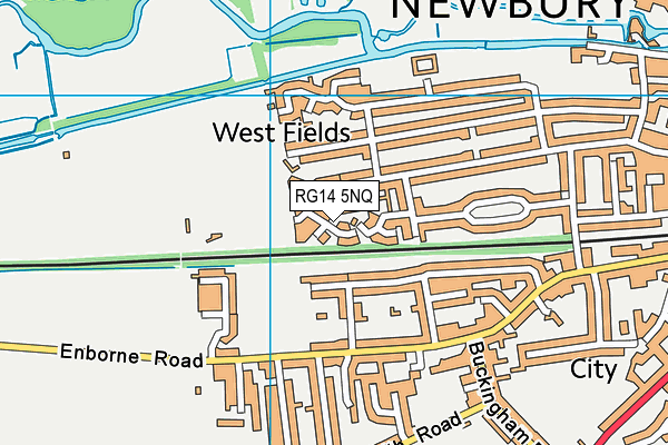 RG14 5NQ map - OS VectorMap District (Ordnance Survey)