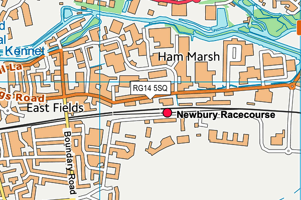 Map of BERKSHIRE BODYSHOP LTD at district scale