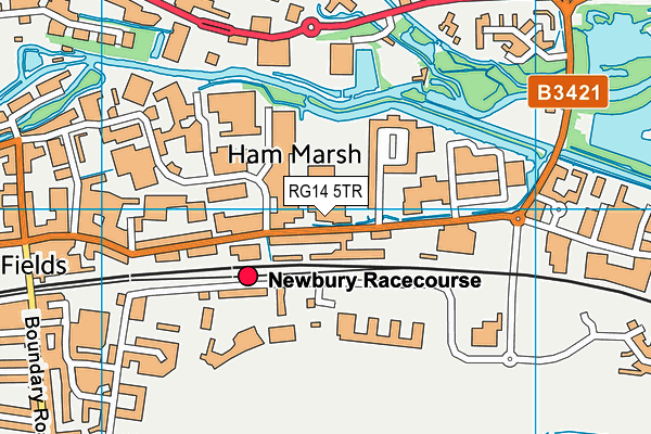 RG14 5TR map - OS VectorMap District (Ordnance Survey)