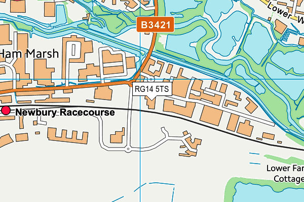 RG14 5TS map - OS VectorMap District (Ordnance Survey)